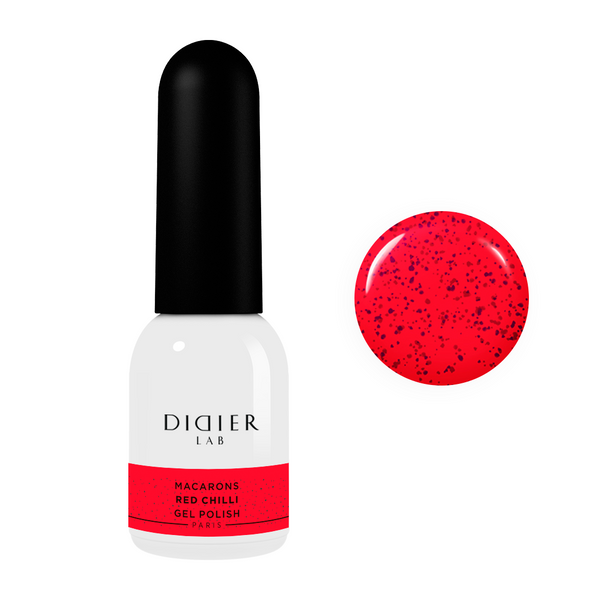 Esmalte semipermanente Macarons - Red Chilli | Didier Lab - 10ml