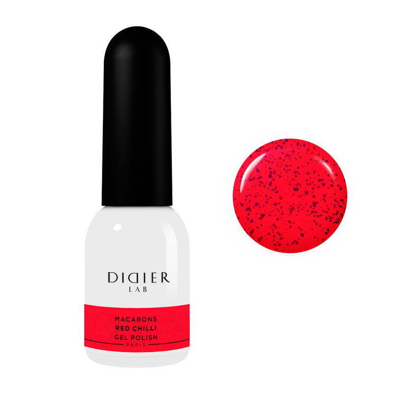 Macarons Gel Polish "Didier Lab" Red Chilli