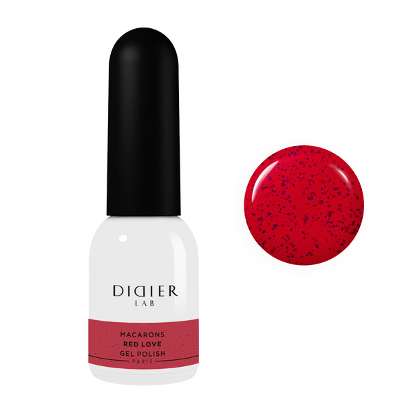 Esmalte semipermanente Macarons - Red Love | Didier Lab - 10ml