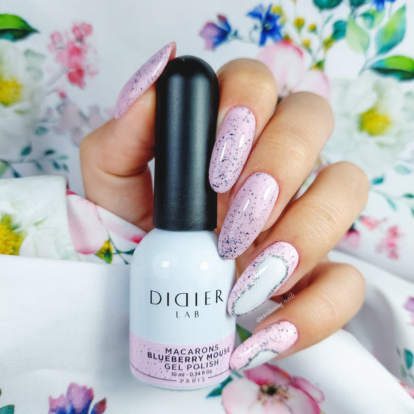 Esmalte semipermanente Macarons - Blueberry Mouse | Didier Lab - 10ml