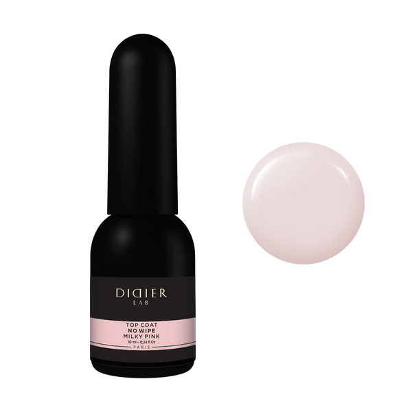 Top coat no wipe - Milky Pink | Didier Lab - 10ml
