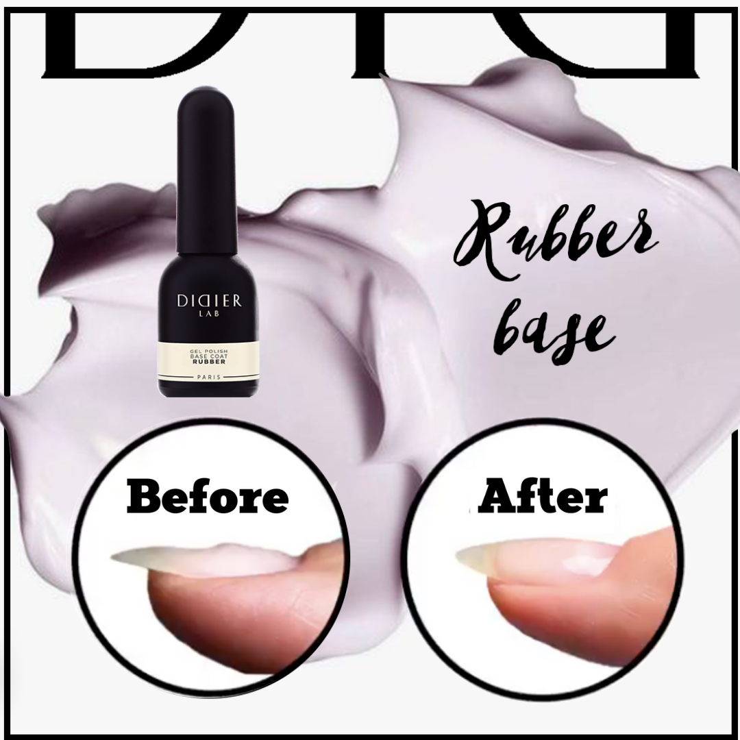 Gel polish, Rubber base coat 