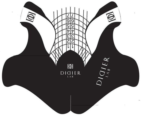 Moldes Profesional de uñas de plastic "Didier Lab“ 100 uds