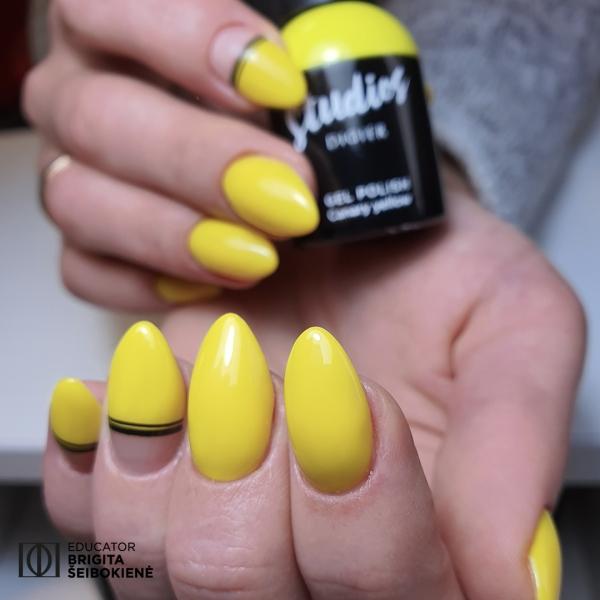 Gel polish Studios, Canary Yellow, 8 ml