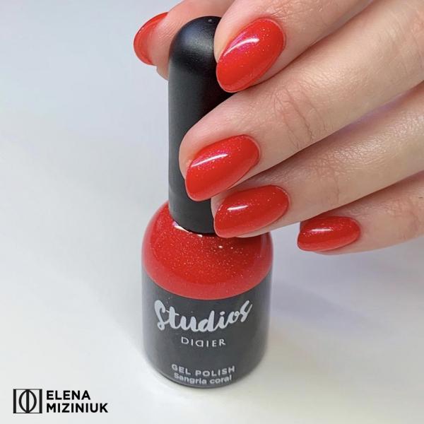 Esmalte semipermanente Studios - Sangria Coral | Didier Lab - 8ml
