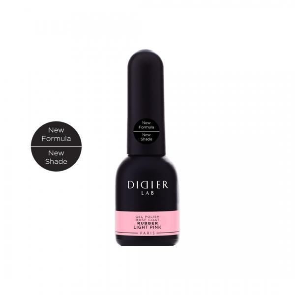 "Didier Lab" Rubber base coat, light pink, 10 ml